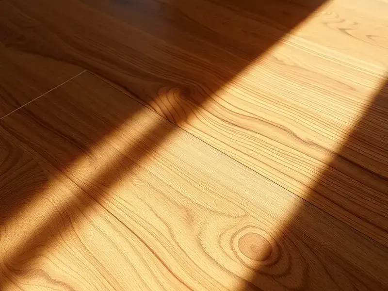 Oak hardwood flooring restoration in historic home